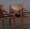 Easy Chairs Model Sirocco attributed to Arne Norell, 1970s, Set of 2 13