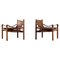 Easy Chairs Model Sirocco attributed to Arne Norell, 1970s, Set of 2 1