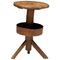 19th Century Rustic Round Tripod Side Table, France, Image 1