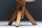 Tavolino tripode rotondo rustico, XIX secolo, Francia, Immagine 6