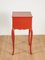 Vintage Side Table in Red, Image 4