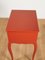 Vintage Side Table in Red, Image 5