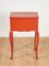 Vintage Side Table in Red 3