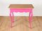 Vintage Side Table in Pink, Image 3