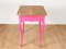 Vintage Side Table in Pink 2