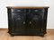 Schwarzes Vintage Sideboard aus Holz 1