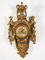 Reloj Cartel antiguo de bronce y oro, Imagen 2