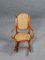 Sedia a dondolo da bambino antica di Thonet, 1910, Immagine 1