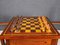 Vintage Chess Table with Chairs, Set of 3 10