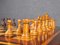 Vintage Chess Table with Chairs, Set of 3 12