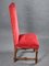 Red Dining Chairs, Set of 5 5