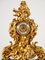 19th Century Gold-Plated Mantel Clock, Image 5