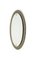 Mid-Century Oval Wall Mirror with Bronzed Frame from Cristal Arte, Italy, 1960s 2