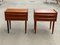 Mid-Century Modern Teak Nachttische, Dänemark, 1962, 2er Set 13