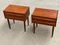 Mid-Century Modern Teak Nachttische, Dänemark, 1962, 2er Set 15