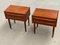 Mid-Century Modern Teak Nachttische, Dänemark, 1962, 2er Set 12