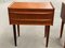 Mid-Century Modern Teak Nightstands, Denmark, 1962, Set of 2 16