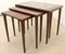 Nesting Tables in Rosewood, Set of 3 12