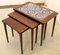 Nesting Tables in Rosewood, Set of 3 3