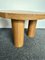 French Solid Elm Wood Side Tables, 1960s, Set of 2 9