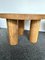 French Solid Elm Wood Side Tables, 1960s, Set of 2 8