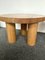 Tables d'Appoint en Orme Massif, France, 1960s, Set de 2 11