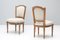 French Walnut Side Chairs, 1890s, Set of 2 2