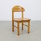 Sedie da pranzo in legno di pino attribuite a Rainer Daumiler, anni '70, set di 2, Immagine 2