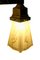 Lampe de Bureau Art Déco Chromée avec Verres de Lampe de Bureau par Hettier & Vincent, France, 1930s 5