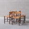 Mid-Century Dordogne Dining Chairs attributed to Charlotte Perriand, Set of 4, Image 2