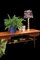 Lampada da tavolo con base in ottone, anni '60, Immagine 7