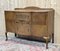 English Chippendale Oak Sideboard, 1930s, Image 3