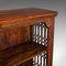 Asian Regency Colonial Revival Open Bookcase, 1980s 8