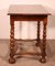 Small Writing or Side Table in Walnut, 17th Century, Image 14