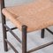 Mid-Century Dordogne Dining Chairs attribted to Charlotte Perriand, Set of 3, Image 3