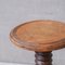 Mid-Century French Turned Oak Pedestal or Plant Stand 4