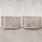 Wooden French Cabinets in Grey Patina, Set of 2, Image 1