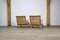 Mid-Century Lounge Chairs in Oak and Cane, Germany, 1950s, Set of 2 14