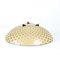 Bol Teardrop Hobnail Vintage en Verre, 1970s 4