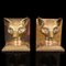 English Victorian Fox Bookends in Brass, 1890s, Set of 2 3