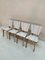 Norwegian Plywood Dining Chairs, 1980s, Set of 4, Image 1
