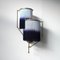 Blaue Charme Wandlampe von Sander Bottinga 2