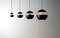 Medium Here Comes the Sun Black and White Pendant Lamp by Bertrand Balas 5