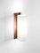 White and Walnut TMM Largo Wall Lamp by Miguel Milá 2