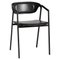S.A.C. Dining Chair with Leather by Naoya Matsuo 1