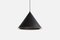 Grande Lampe à Suspension Annular Noire par MSDS Studio 2