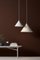 Lámpara colgante anular grande en blanco de MSDS Studio, Imagen 3