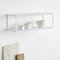 White Grid Wall Shelf by Kristina Dam Studio 4