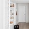 White Grid Wall Shelf by Kristina Dam Studio 7