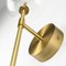 Dawn Dual Brass Wall Sconce by Schwung 5